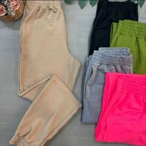 Calça jogger moletinho Calça jogger moletinho