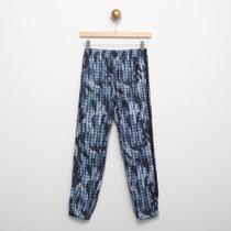 Calça Jogger Moletom Brandili Mundi Estampada Menino