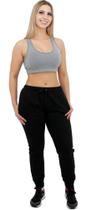 Calça Jogger Moletom Feminino Inverno Calça Jogger Moletom Feminino Inverno