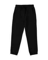 Calça Jogger Moletom Flanelado Preta Calça Jogger Moletom Flanelado Preta