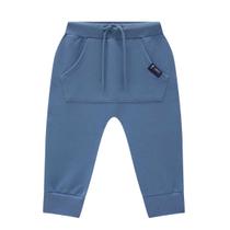 Calça Jogger Moletom Sport Infantil Menino Onda Marinha