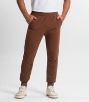 Calça Jogger Plus Size Masculina Marrom