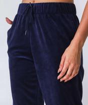 Calça Jogger Plush Feminina Fitness Marisa Azul-49209