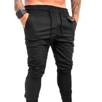 Calça Jogger Preta Masculina Vira Lata Wear Original