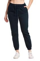 Calça Jogger Sarja Feminina Skinny Com Punho S01F