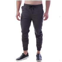 Calça Jogger Sarja Masculino Hypno Original Amil Chumbo