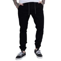 Calça Jogger Sarja Premium Masculina Black Street Premium Calça Jogger Sarja Premium Masculina Black Street Premium