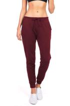 Calça Jogger Soft Juniors Ambiance Vinho M
