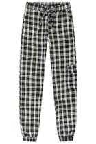 Calça Jogger Street Style em Tecido Xadrez Vic Vicky 63930