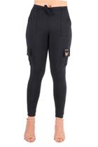 Calça Jogger Wolfox Bengaline Com Bolso e Elástico Pronta Entrega