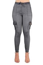 Calça Jogger Wolfox Bengaline Com Bolso e Elástico Pronta Entrega