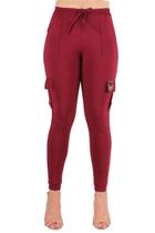 Calça Jogger Wolfox Bengaline Com Bolso e Elástico Pronta Entrega