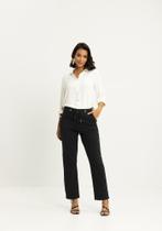 Calça Jogging Com Cintura Média Em Sarja Lunender 21085 Calça Jogging Com Cintura Média Em Sarja Lunender 21085