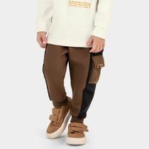 Calça Jogging de Moletom Menino Inverno Infantil Glinny Ref. 31384