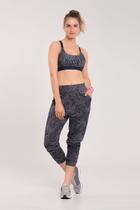 Calça Jogging Graphene Estampada Azul Marinho