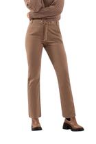 Calça Jogging Lunender Em Sarja Marrom Calça Jogging Lunender Em Sarja Marrom