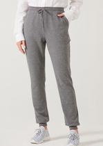 Calça Jogging Moletom Malwee 1000093003 Feminina Bolsos Algodão T. P/XGG