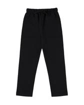 Calça Jogging Preta Moletinho Malwee Kids Calça Jogging Preta Moletinho Malwee Kids