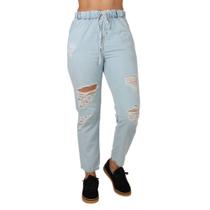 Calça Jogging Riu Kiu - Azul Claro