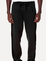 Calça John John Masculina Moletom Vip Suede Preta Calça John John Masculina Moletom Vip Suede Preta