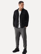 Calça John John Moletom Masculina Embossed Chumbo