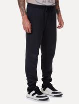 Calça John John Moletom Masculina Embossed Taupe Azul Marinho