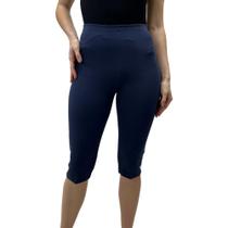 Calça Juanna Capri em Tecido Cotton Feminina