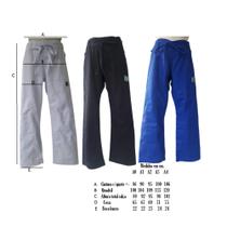 Calça Judô e Jiujitsu Cor Azul Royal Tamanho A2 Brim Pesado 100% Algodão