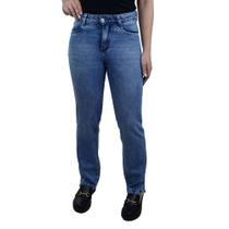 Calça Juvenil Feminina Dipopini Jeans Reta Whichita Azul