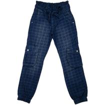 Calça Juvenil Look Jeans Clochard Jeans - UNICA - 8 Calça Juvenil Look Jeans Clochard Jeans - UNICA - 8
