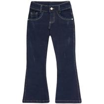 Calça Juvenil Look Jeans Flare Jeans - UNICA - 18 Calça Juvenil Look Jeans Flare Jeans - UNICA - 18