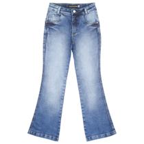 Calça Juvenil Look Jeans Flare Jeans Calça Juvenil Look Jeans Flare Jeans