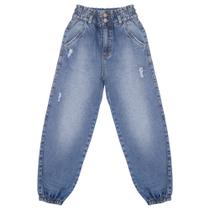 Calça Juvenil Look Jeans Jogger Jeans