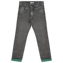 Calça Juvenil Look Jeans Skinny Jeans Black Calça Juvenil Look Jeans Skinny Jeans Black