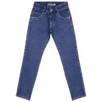 Calça Juvenil Look Jeans Skinny Jeans Blue Black