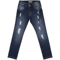 Calça Juvenil Look Jeans Skinny Jeans - UNICA - 8 Calça Juvenil Look Jeans Skinny Jeans - UNICA - 8
