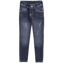 Calça Juvenil Look Jeans Skinny Jeans - UNICA - 8 Calça Juvenil Look Jeans Skinny Jeans - UNICA - 8