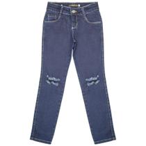 Calça Juvenil Look Jeans Skinny Jeans