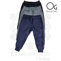 Calça Juvenil Ogochi Essencial Jogger de Moletom 10 aos 18