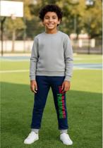 Calça Juvenil Tamanho 12 e 14 Moletom Menino Pitiska Inverno