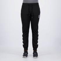Calça Kappa Vasco Piquet Preta