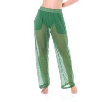 Calça Laise Foliage Saida de Praia Cor:VERDETamanho:M