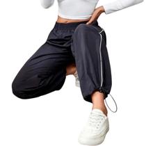 Calça Larga Street com Ajuste na Barra