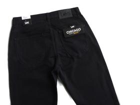 Calça Lee Chicago Sarja 100% Algodao Tradicional Cintura Alta Masculina