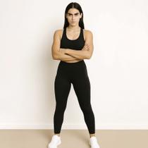 Calça LEG Legging COM BOLSOS Cintura Alta Fitness Treino Casual Corrida Academia Cores 656