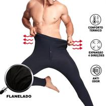 Calça Leg Termica Peluciado Forrado Inverno Masculina Cinza - TermicLeg