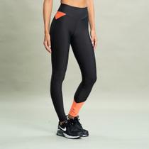 Calca legacy legging v-shape assimetrica preto