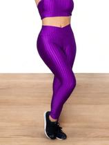 Calça Legging 3D Cintura Alta Academia Fitness