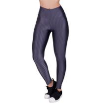 Calça Legging 3D Cirrê Roupa de Academia Cintura Alta - c4 LAURA