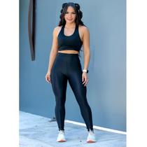 Calça Legging 3D Cos Alto Academia Fitness Leg Cirre.